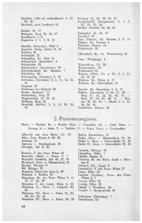 2. Personenregister