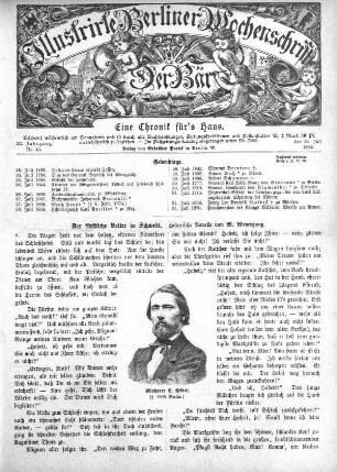 26. Juli 1885, Nr. 43
