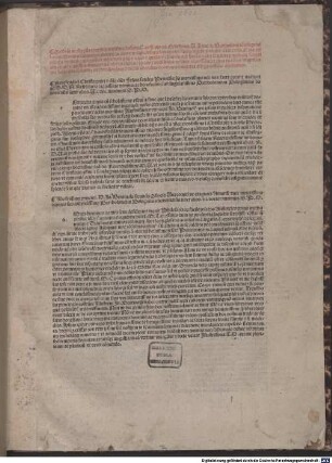 Repetitio Codicis ‘Ne filius pro patre’ (Cod. 4,13) : mit Widmungsbrief des Autors an Felinus Sandeus und Giovanni II. Bentivoglio Sforza
