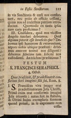 111-120, Festum S. Francisci Seraphici. - Festum SS. Simonis & Judae.