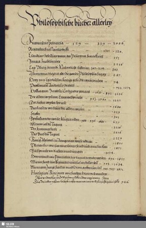 Philosophische bücher allerley