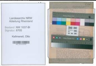 Entnazifizierung Otto Kellmereit , geb. 12.07.1890 (Polizeimeister)
