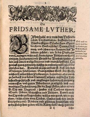 Der friedsame Luther : 12. Probe