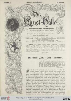 Nummer 23 (1. September 1905)