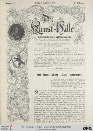 Nummer 23 (1. September 1905)