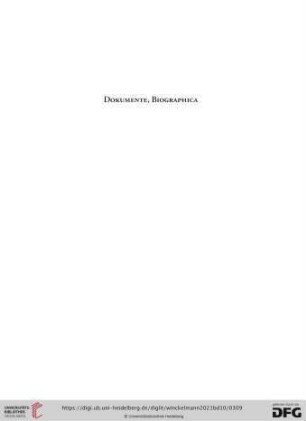 Dokumente, Biographica
