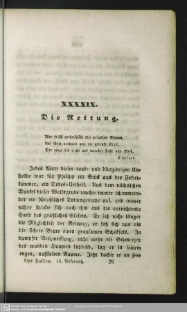 XXXXIX. Die Rettung