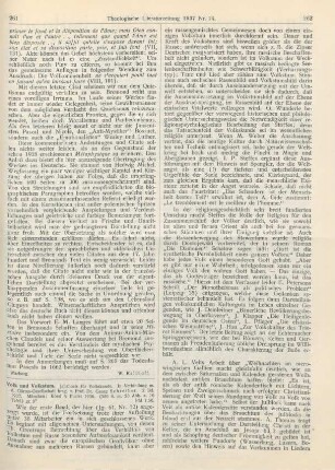 261-263 [Rezension] Volk und Volkstum
