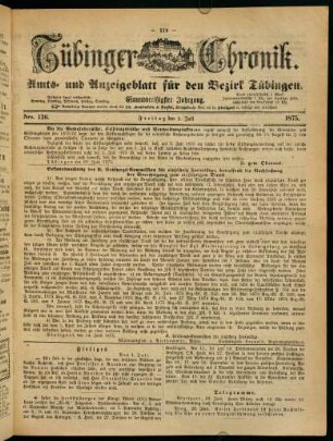 519-546, 2. Juli (Nro. 126) - 10. Juli (Nro. 132)