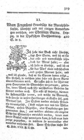 Grundsätze der Moralphilosophie.