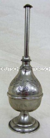 Rosenwasserspender mit floralem Muster