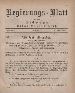 Nr. 9 : 6. April 1876