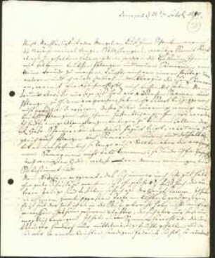 Brief von Albrecht Wilhelm Roth an Friedrich Julius Voigt