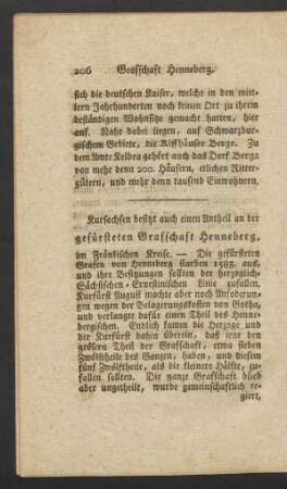 Grafschaft Henneberg