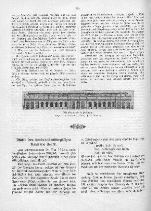 Motto des kurbrandenburgischen Kanzlers Zerer