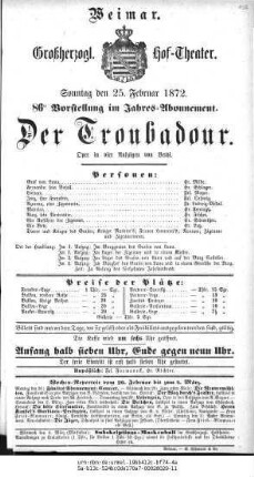 Der Troubadour