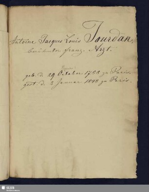 Nr. 106-107. Jourdan, Aubine Jacques Louis