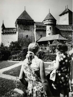 Das Chateau de Chillon bei Montreux