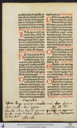 Handschriftliche Ergänzungen