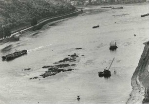 Alkensteine, Untiefen im Rhein
