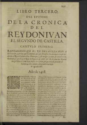 Libro tercero.
