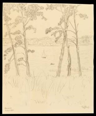 Märkische Landschaftsstudie I - Wannsee