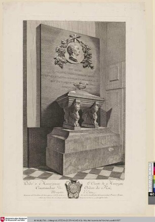 [Grabmal von M. Le Comte de Caylus]