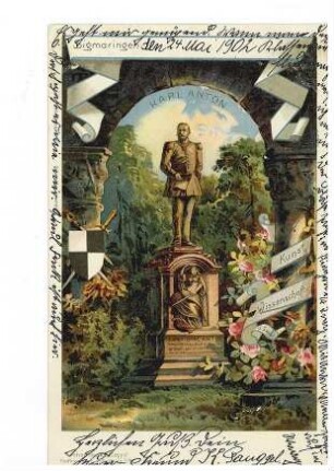 Denkmal des Fürsten Karl Anton von Hohenzollern in Sigmaringen