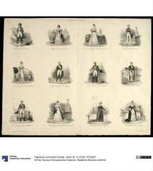 Napoleon und seine Familie.
