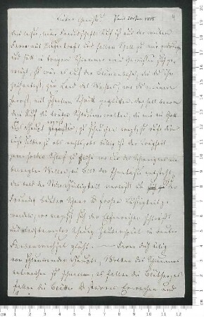 Brief von Johann Ferdinand Koreff an Adelbert von Chamisso