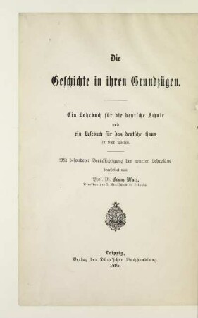 Teil 3: Die neue Zeit : mit besonderer Berücksichtigung der neueren Lehrpläne