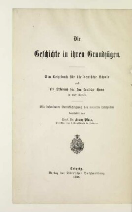 Teil 3: Die neue Zeit : mit besonderer Berücksichtigung der neueren Lehrpläne