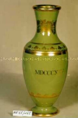Grüne Vase