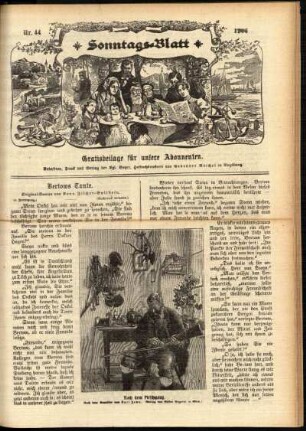 Ausgabe vom Sonntag, den 29. Oktober 1905.