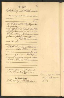 Standesamtsbuch der Stadt Aschaffenburg: Geburten 365/1900 - 184/1901