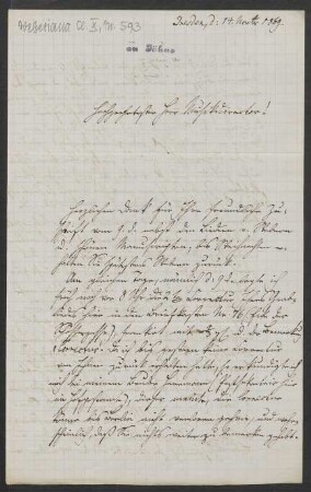 Brief an Friedrich Wilhelm Jähns : 14.11.1869