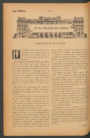 Conceptos de la justicia : En el palacio de Themis