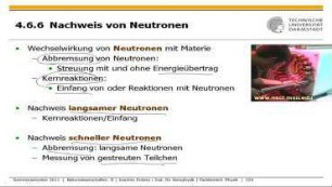 4.6 Wechselwirkung ionisierender Strahlung (Fortsetzung)