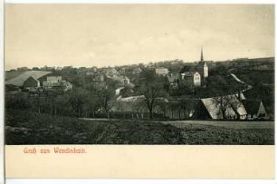 Wendishain. Blick auf Wendishain
