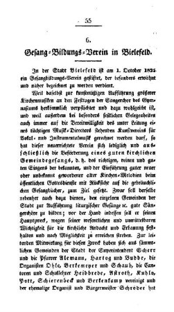 Gesang-Bildungs-Verein in Bielefeld