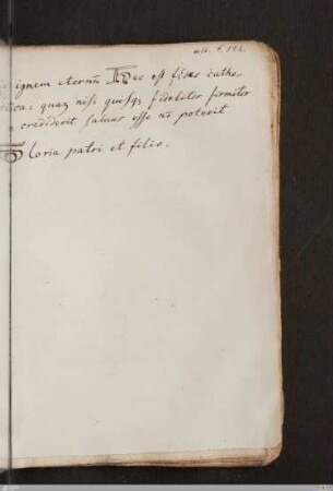 Handschriftliche Fragmente