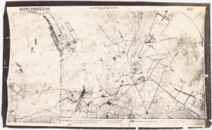Wettbewerb Groß-Berlin 1910: Grundplan Durchbrüche 1:4000