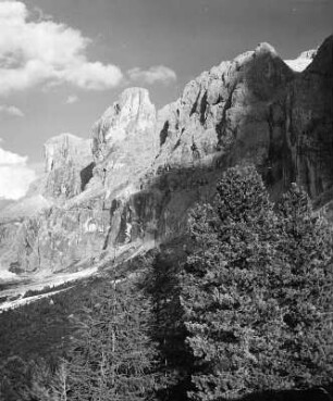 Fels in den Dolomiten