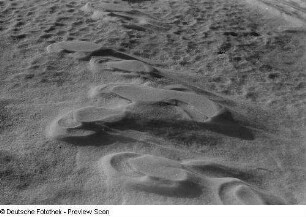Formen im Schnee