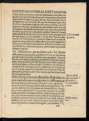 Distinctio specivoca & essencialis est alteritas extremo[rum] ...
