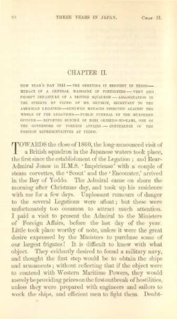 Chapter II. New Year's Day 1861 ...