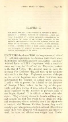 Chapter II. New Year's Day 1861 ...