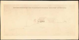 Jugenderholungsheim Schinkelwettbewerb 1943: Querschnitt C-D 1:200