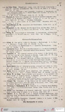 Grossbritannien (Nr. 1410 - 1494)