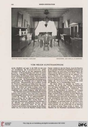 32: Vom neuen Kunsthandwerk